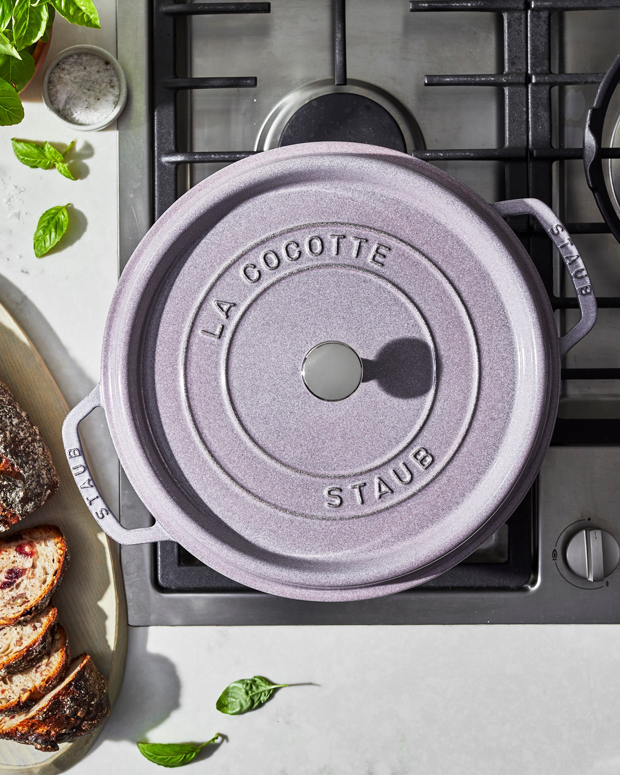 Staub 40509-304-0 Cocotte Round 20cm Graphite Grey Lid STAUB Round